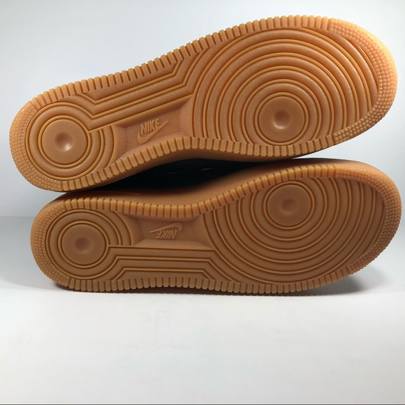 Nike SF AF-1 Midnight Navy & Gum Bottoms Sneakers - Picture 7 of 7